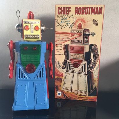 Chief Robotman, TR2053, avec sa boîte. Modèle...