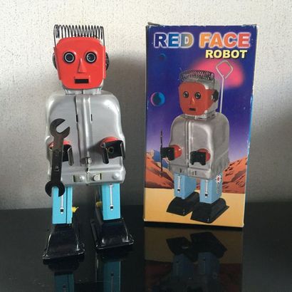 Red Face Robot, bon état, avec sa boîte (légères...