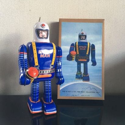 Space Man bleu, MS361? bon état, avec sa...