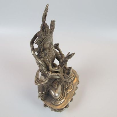Tantric statue of divine union Shiva-Shakti....