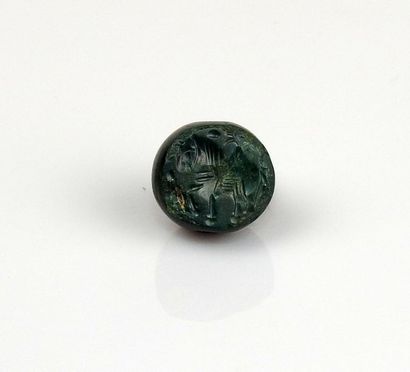 Seal with a decoration of a winged horse...
