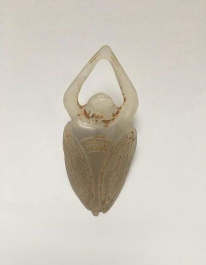 Water flea in jade 