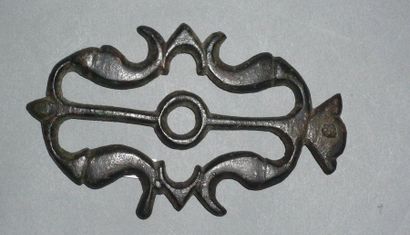 Ring of harness in the shape of stylized...