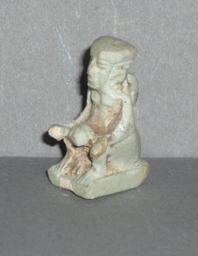 Rare amulet of the ithyphallic god Ptah Patèque....