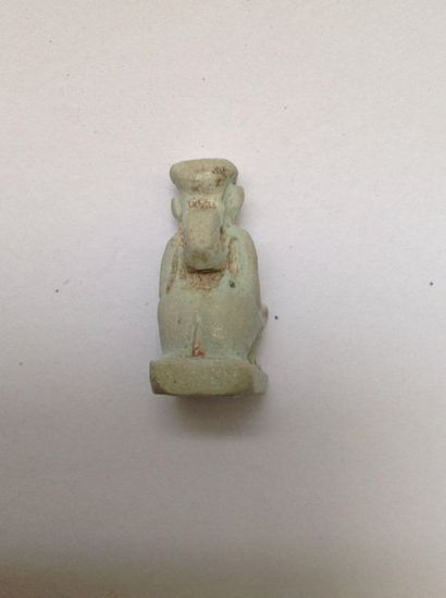 Rare amulet of the ithyphallic god Ptah Patèque....