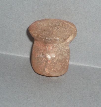 Old labret made of rock crystal pawn.

Neolithic...