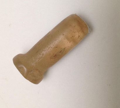 Ancient rock crystal labret.

Neolithic period....