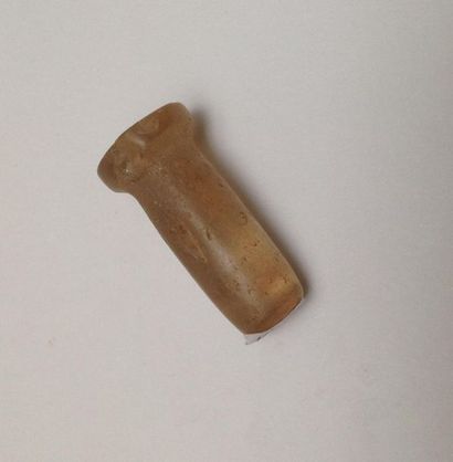 Ancient rock crystal labret.

Neolithic period....