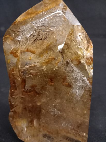 
Block of quartz called 