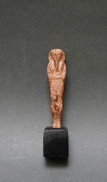 Oushebti en cire d'abeille (rare dans ce...