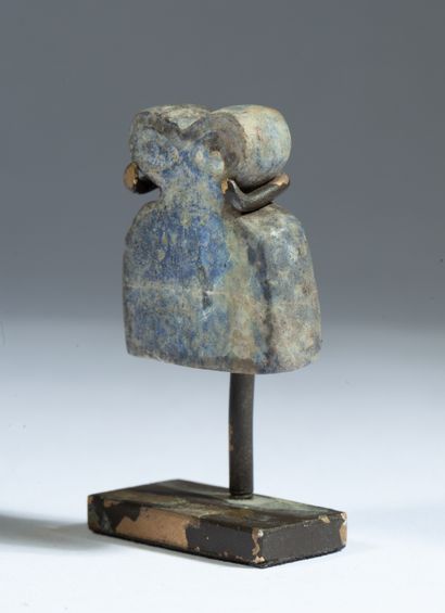 Idol with oriental eyes in lapis lazuli.

Undetermined...