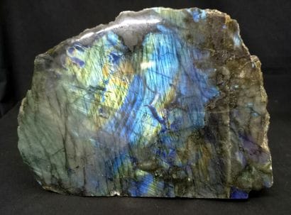 
Blue labradorite block. 19x27cm, 6.4kg
