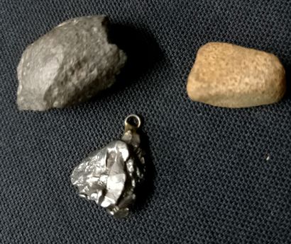 Lot of 3 meteorites : campo del cielo, Gao...