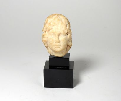 Head of an ephebe of the Antinous or Alexander...