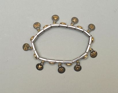 NOMINATION - Extensible bracelet in steel,...