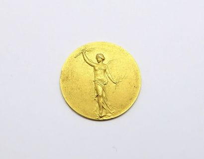 MEDAL for horticulture award in 18K (750/°°)...