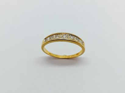 ALLIANCE in 18K (750/°°) yellow gold set...
