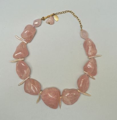 FERRANDIS Philippe - Necklace made of big...