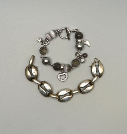 TI SENTO - Articulated bracelet in silver...