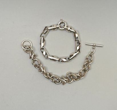 LOT of silver 925/°° composed of 2 articulated...