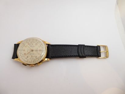 18K (750/°°) yellow gold antimagnetic telegraph...