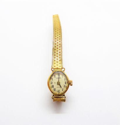 JOPEL - WATCH BRACELET in 18K (750/°°) yellow...
