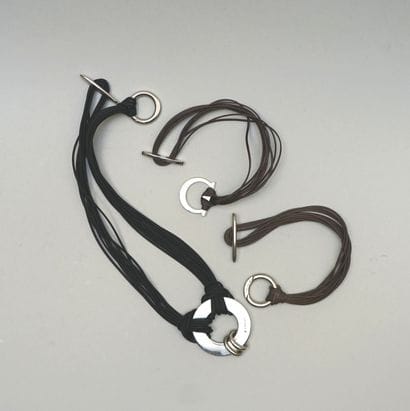 CERFAGLI - Set consisting of a necklace and...