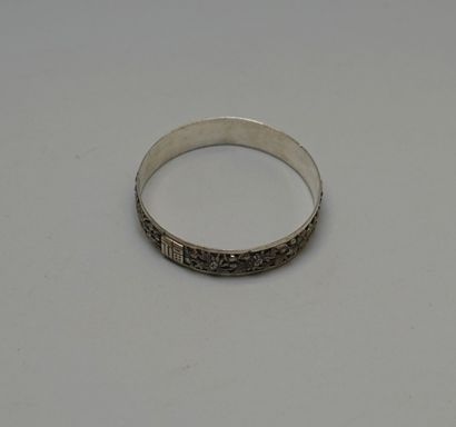BRACELET in silver 925/°° with ideograms...