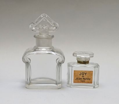 SET of two perfume bottles: Baccarat for...