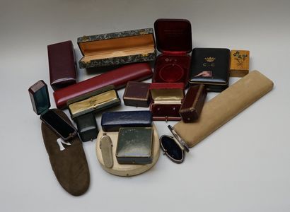 LOT of various boxes, some old
