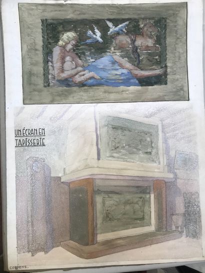 COPPENS Gaston, 1909-2002

Carton à dessin...