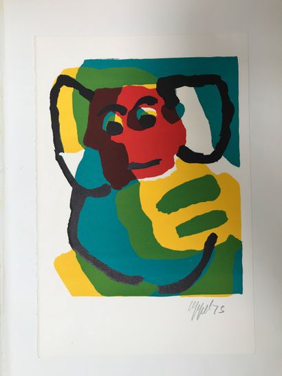 APPEL Karel, 1921-2006

Personnage, lithographie...