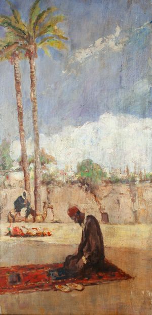 Scène de prière

Huile sur panneau

67 x...