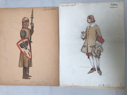 BETOUT Charles, 1869-1945

Ensemble de 4...