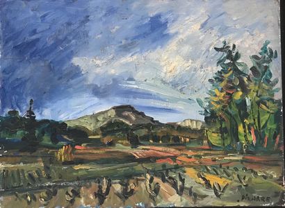PIZARRE Jean-Pierre, 1940-2020. Paysage de...
