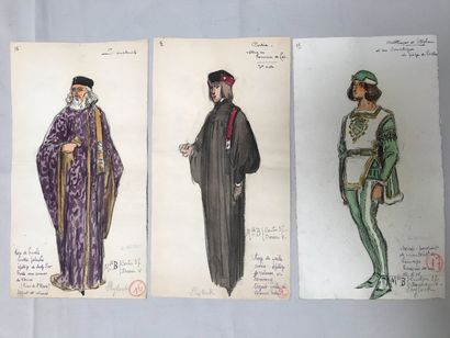 BETOUT Charles, 1869-1945

Ensemble de 3...