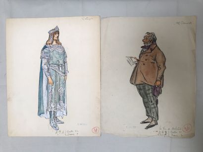 BETOUT Charles, 1869-1945

Ensemble de 4...