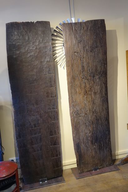 Panneau Guragué. Ethiopie. 225x61cm