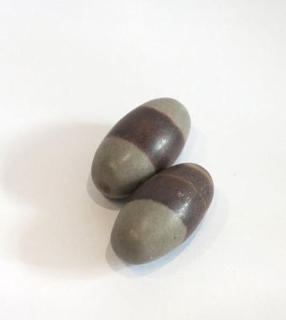 Paire de Shiva-Lingam. Symbole phallique...