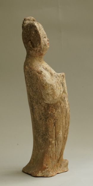 A beige terracotta 