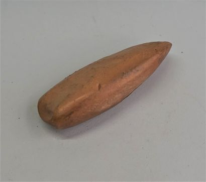 Polished axe in a beautiful caramel stone.

Neolithic.

Lg:...