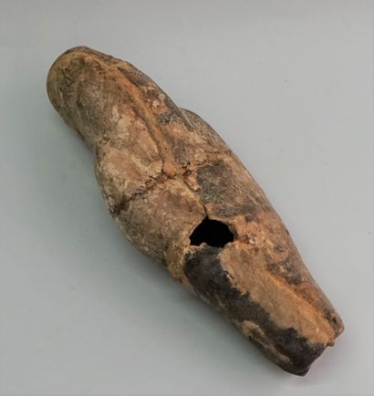 Hollow terracotta statuette in the Egyptian...