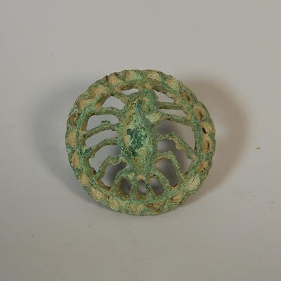 Openwork seal representing a scorpion in...