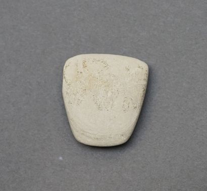 Miniature polished axe in grey stone.

Neolithic.

Lg:...