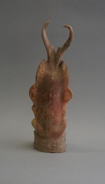 Polychrome terracotta chimera. 

Tang, 618-907...