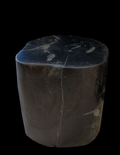 Support de statue en bois petrifié.

Indonésie.

66kg

33xH40cm

NB:...