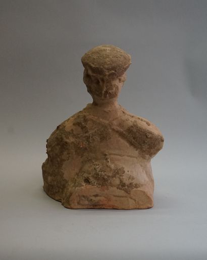 Orange-beige terracotta cook. 

Han, 206...