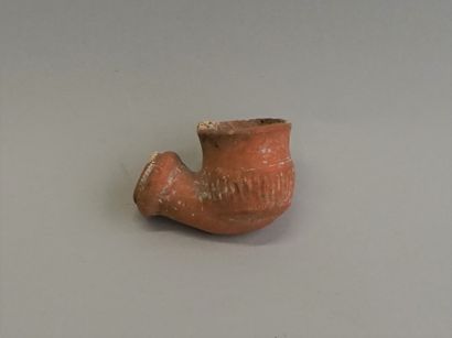 Pipe stove in red clay.

Romano-Byzantine...