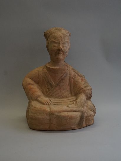 Orange-beige terracotta cook. 

Han, 206...
