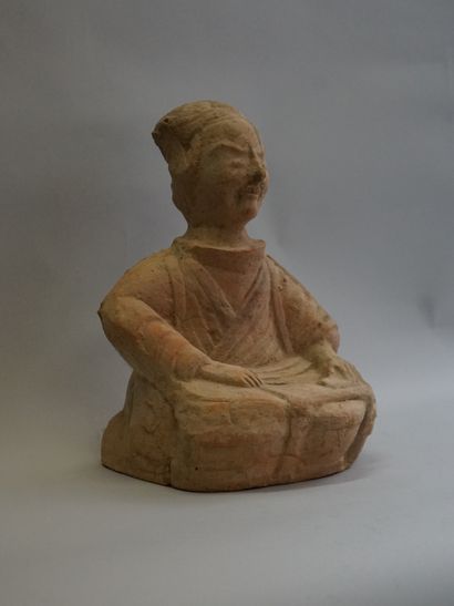 Orange-beige terracotta cook. 

Han, 206...